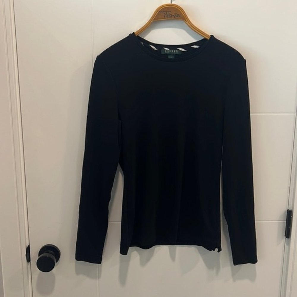 Katie May button up sheet black floral shirt size small